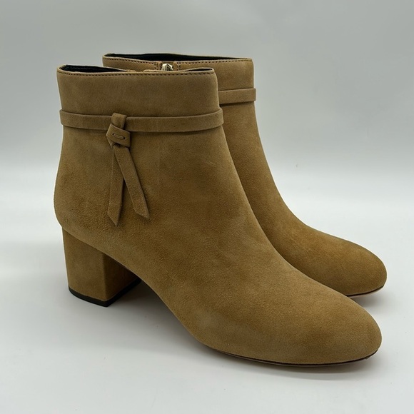 2120- kate spade Women's Tan Ankle Boots Size 8 B NWT - Picture 2 of 12